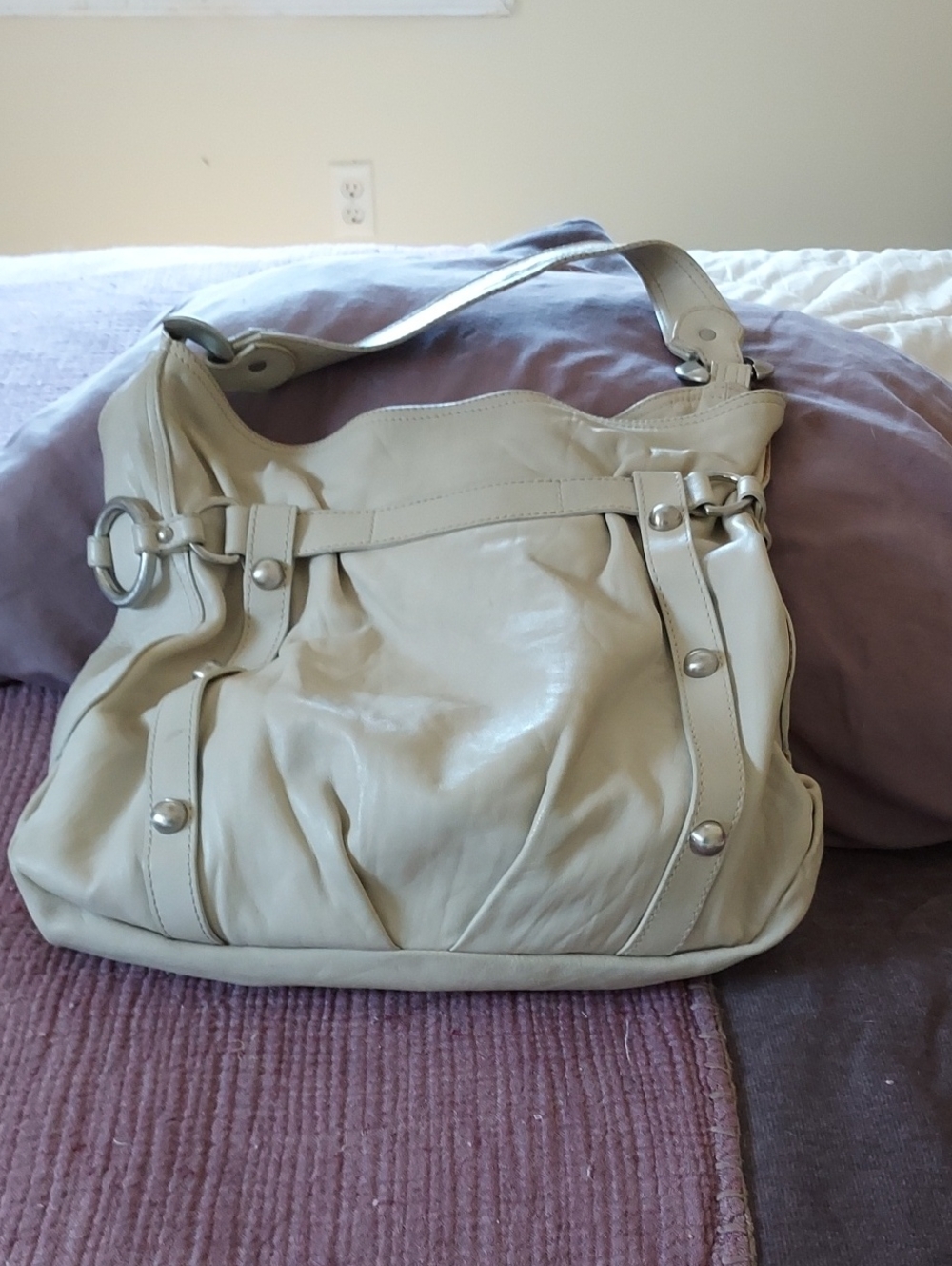 Due Leather Bag Made In Italy